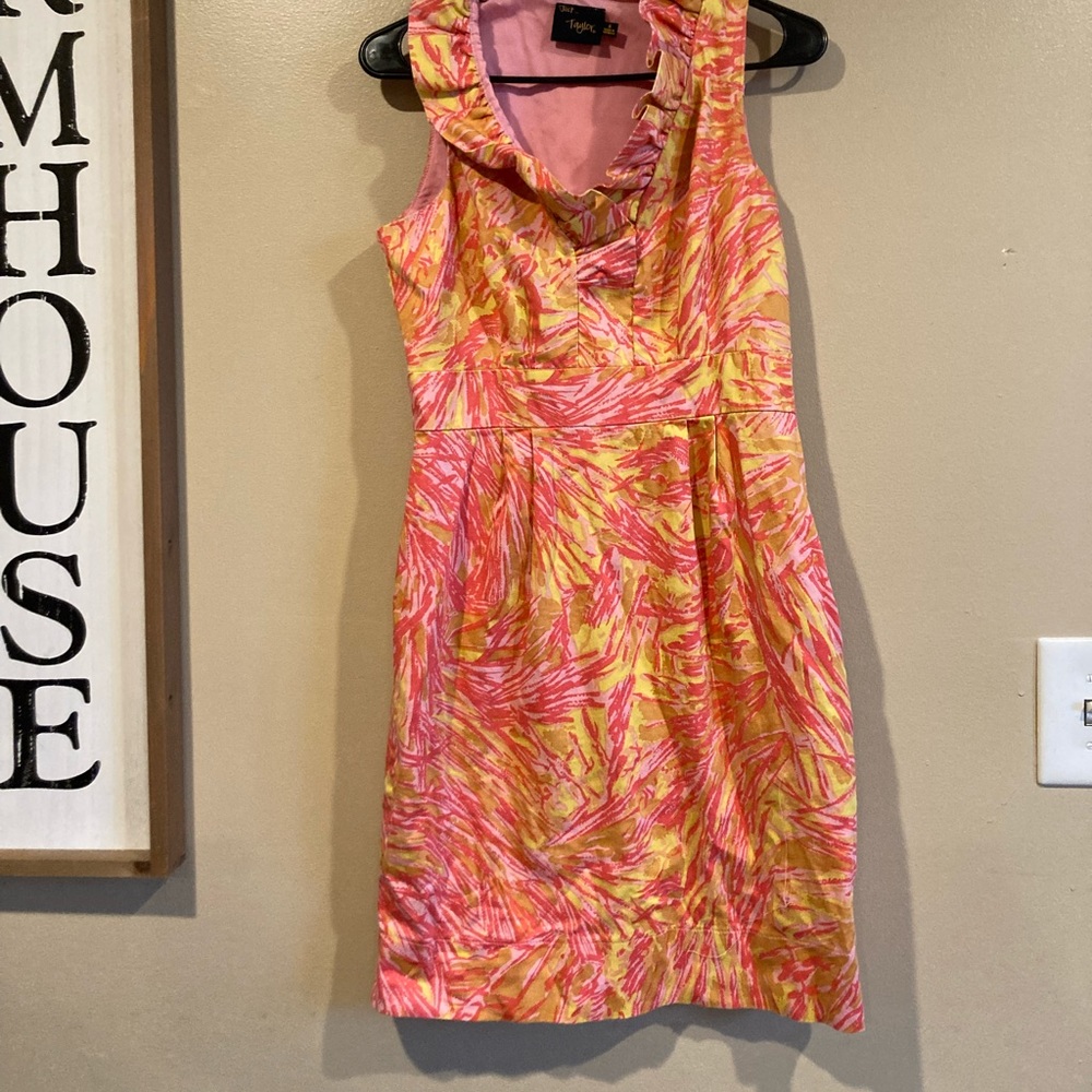 Just Taylor Summer Burst Dress 6